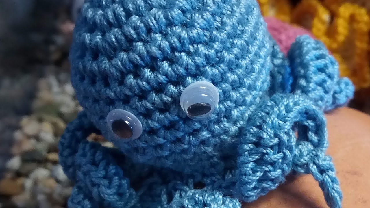 #tutorial #polipo #acquario #uncinetto - #Crochet #FishTank #octopus