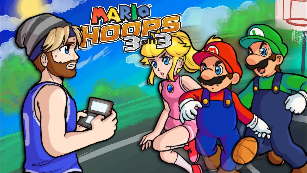 ПОДОЖДИТЕ... Помните Mario Hoops 3 на 3?