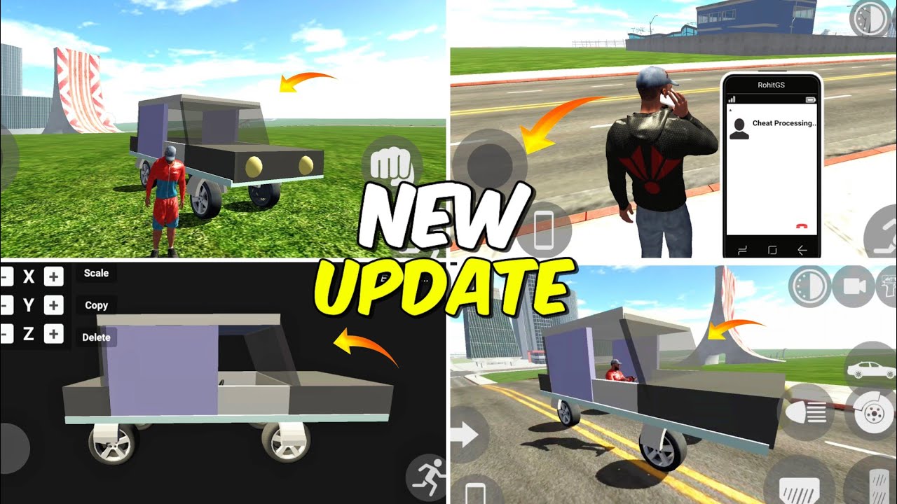 మనమే Cars నీ Create చేసుకొనే Future 😎 & New Update🔥 || Indian Bike Driving 3D New Update Telugu Lo 