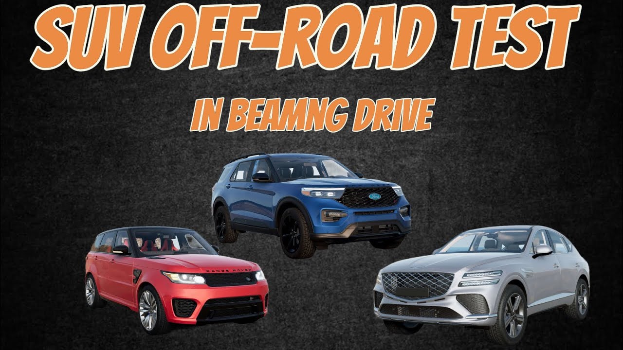 Suv off-road test in beamng drive