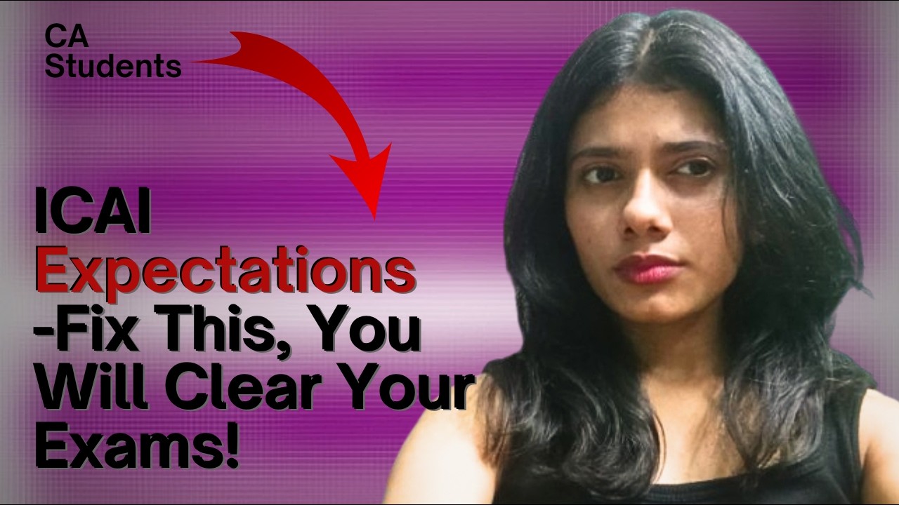 MISTAKES TO AVOID IN CA EXAMS | CA EXAMS JAN 27 #cainter #cafoundation