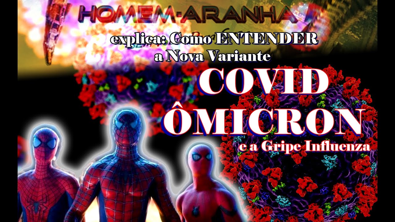 Imunologia: Entenda tudo sobre a variante ÔMICRON do COVID e sobre o vírus da Gripe H1N1 e H3N2.