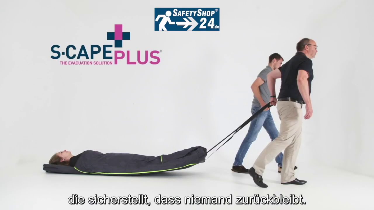Evakuierungsmatratze S-CAPEPLUS Basic Model (Deutsch)