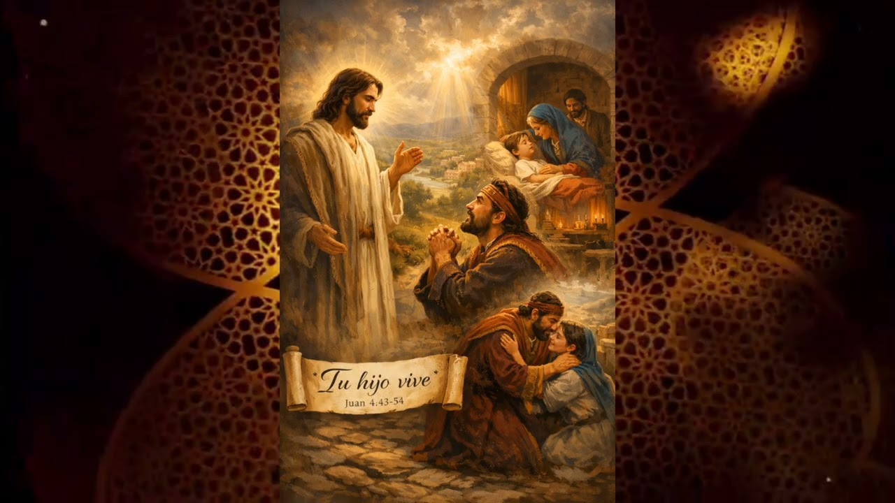 Tu hijo Vive Evangelio de Juan 4, 43-54