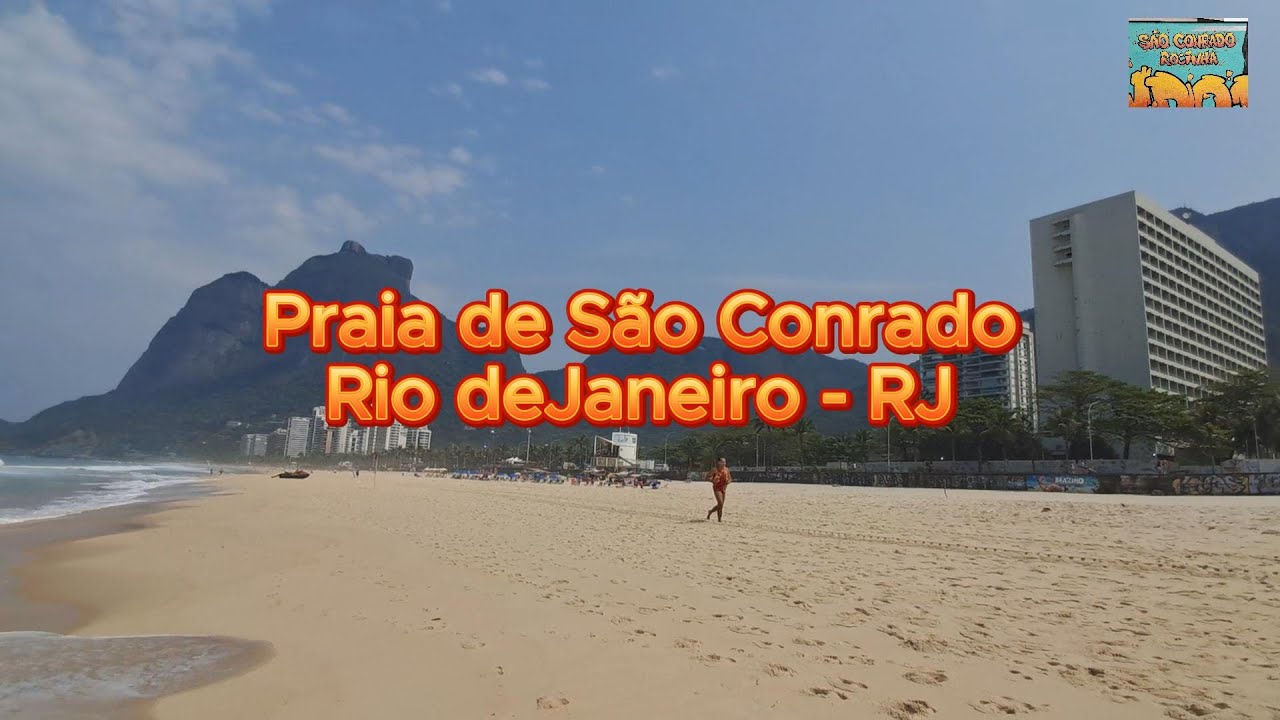 Praia de São Conrado - Rio de Janeiro - RJ