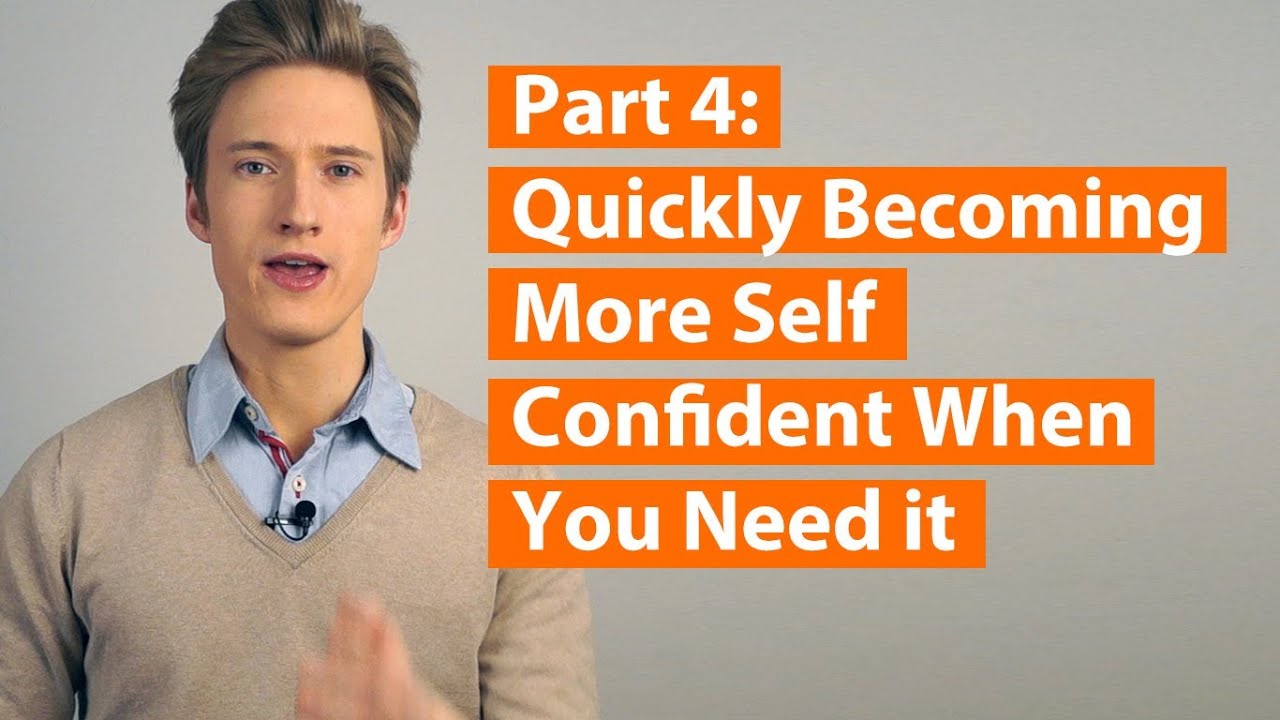 A method I use to quickly feel confident (Part 4 of Social Success Decoded)