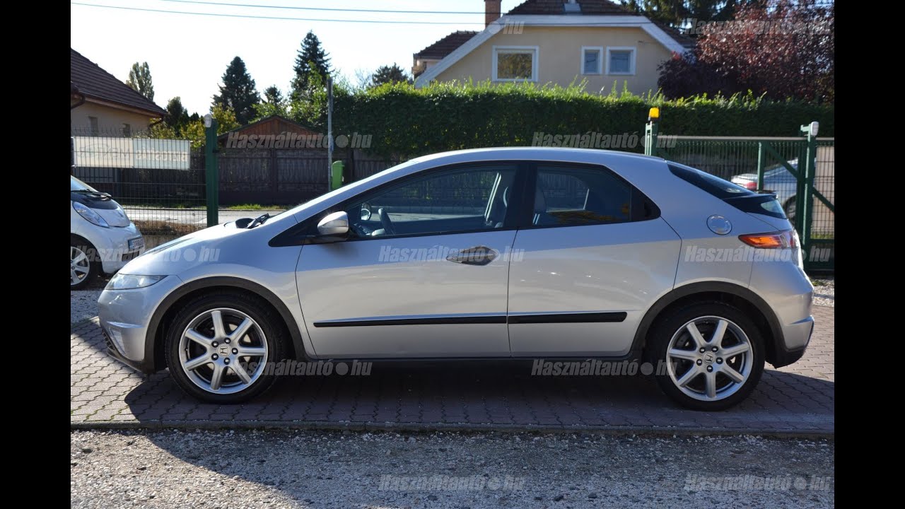 HASZNÁLT HONDA CIVIC 1.8 I-VTEC AUTOMATA (I-SHIFT), 2007, 162.000 KM, 2.5M