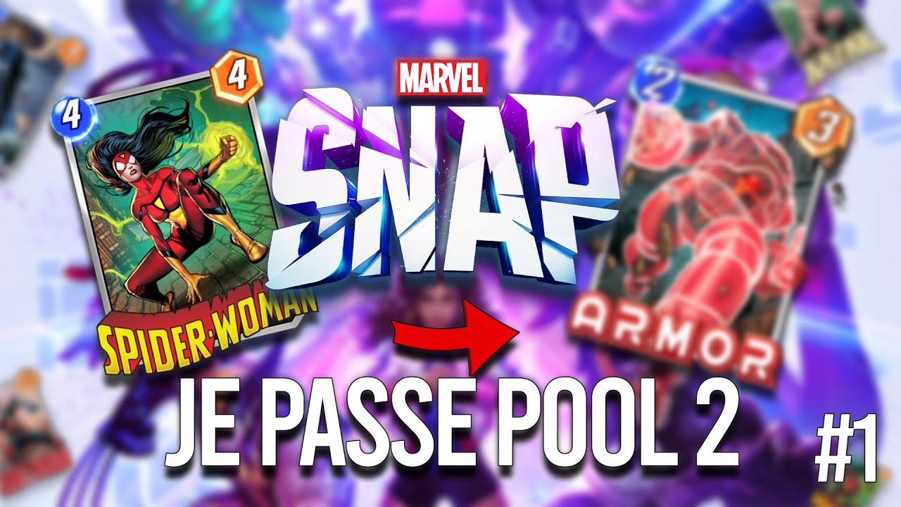 Je passe en Pool 2 sur Marvel Snap #packopening #pool2 #marvelsnap #deck