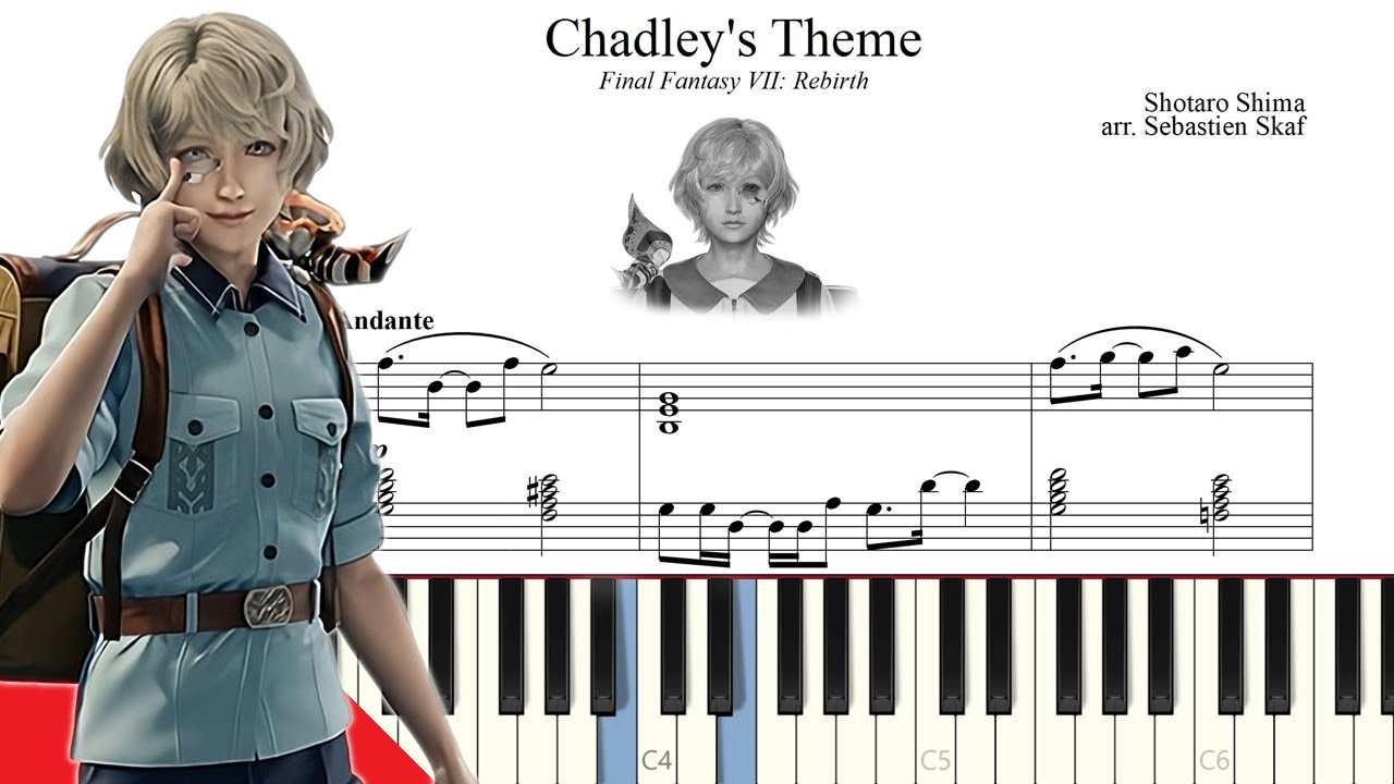 Chadley's Theme  |  FF7: Rebirth Piano cover
