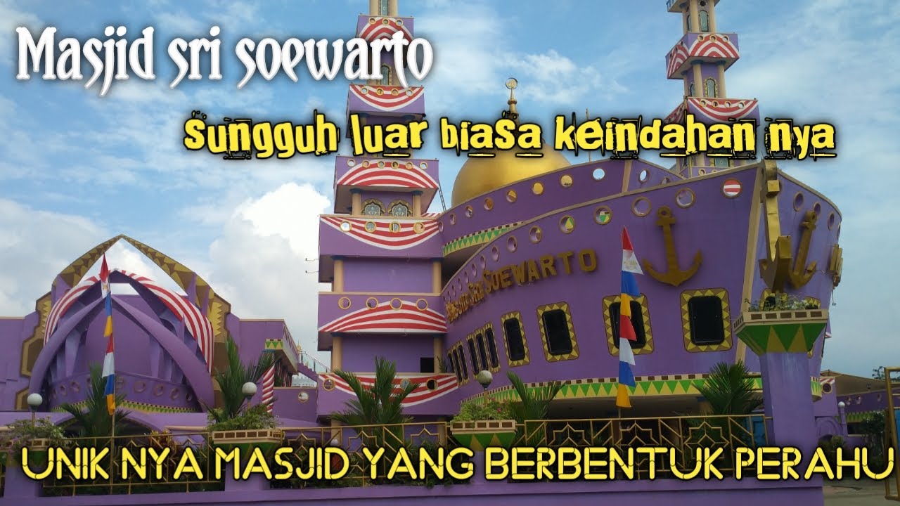 Unik nya masjid sri soewarto meyerupai kapal || cicurug jawa barat