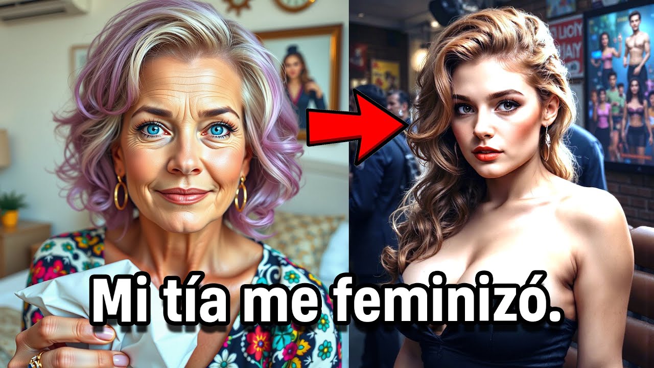 Mi tía me feminizó durante las vacaciones de verano #HistoriaDeTravestismo