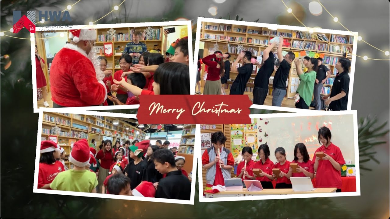 A White Rabbit Christmas Wonderland at HWA International School