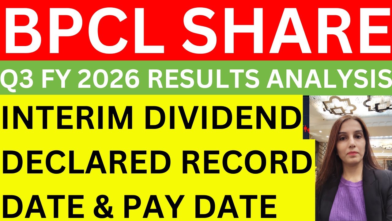 Bharat petroleum Q3 results and 2nd dividend | BPCL share news today | dividend | Stocks | dividend
