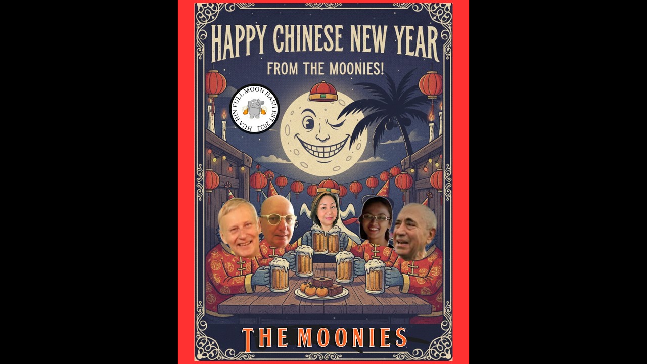 HUA HIN FULL MOON HASH #40 15TH FEB 2026 #hashhouseharriers