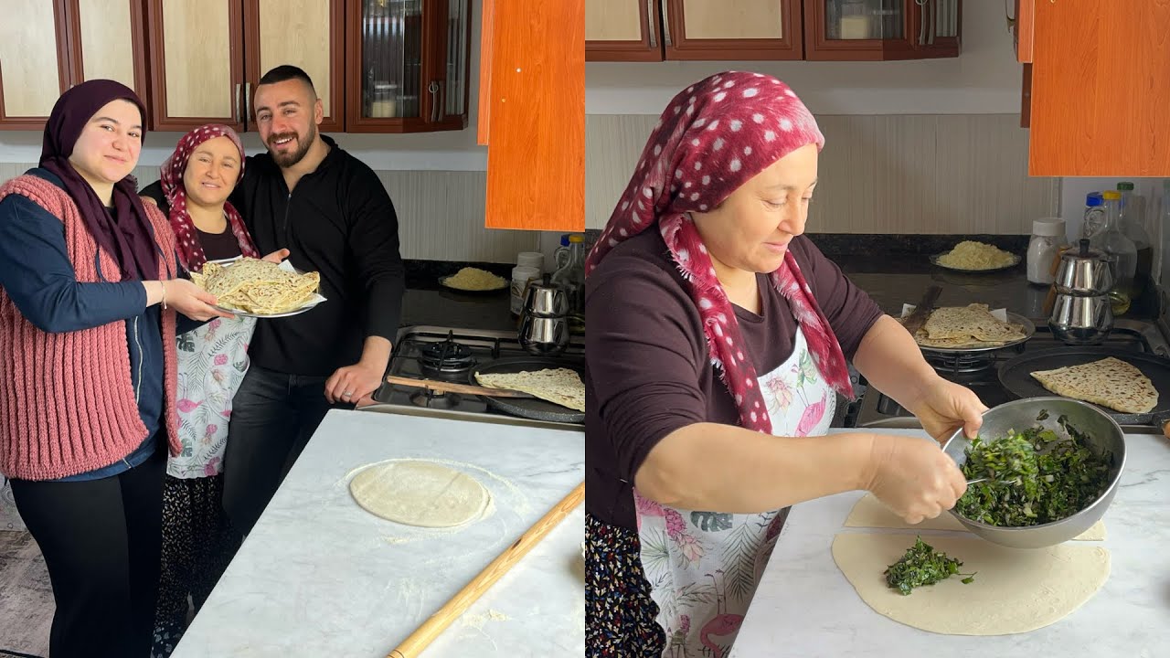Oğlum ve gelinimle pazar kahvaltısı (MIHLAMA)❗️Ata tohumu pembe domates tohumunun toprakla buluşması