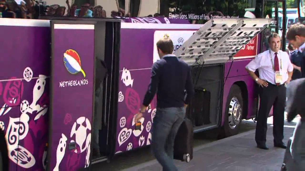 Netherlands head home from Euro 2012