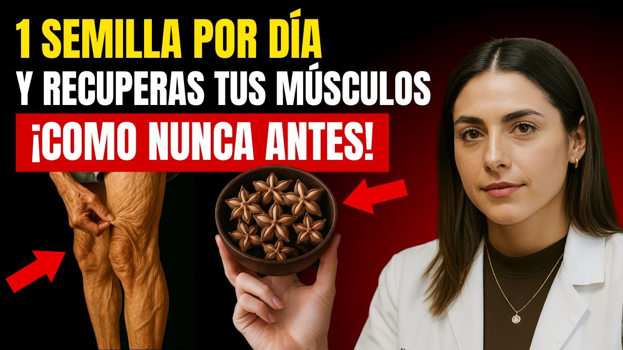 10 SEMILLAS MILAGROSAS que Todo Adulto Mayor DEBE COMER Para Fortalecer sus HUESOS y MÚSCULOS