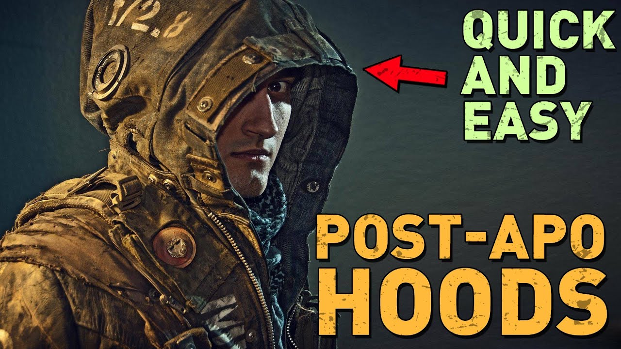 Post-apo HOODS: 3 FAST methods to make a cool hood for your costume.