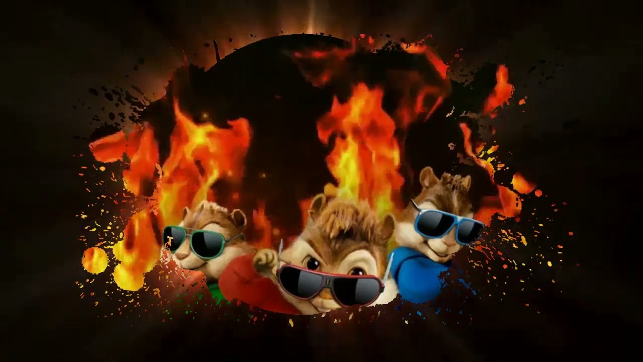 Rakt In i Elden -  Brandsta City Släckers ( The Chipmunks  )