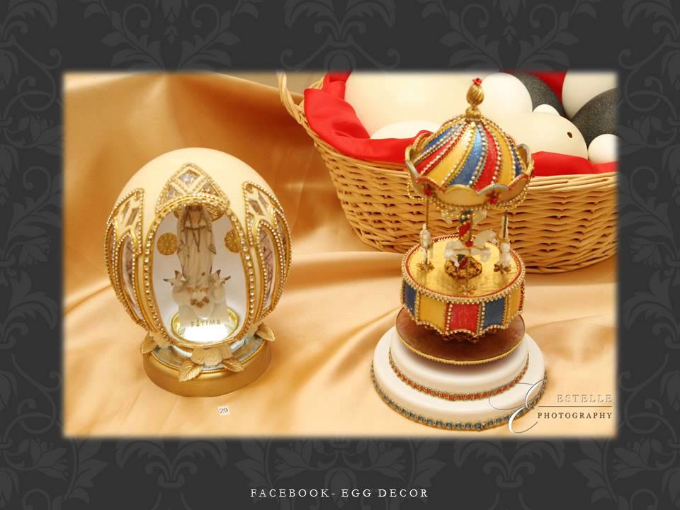 Collection of Egg Art by Claudia - Egg Decor Malta
