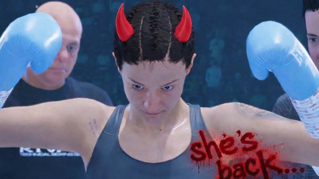SHE MIGHT BE MY FAVORITE FIGHTER RIGHT NOW -UNDISPUTED GAMEPLAY