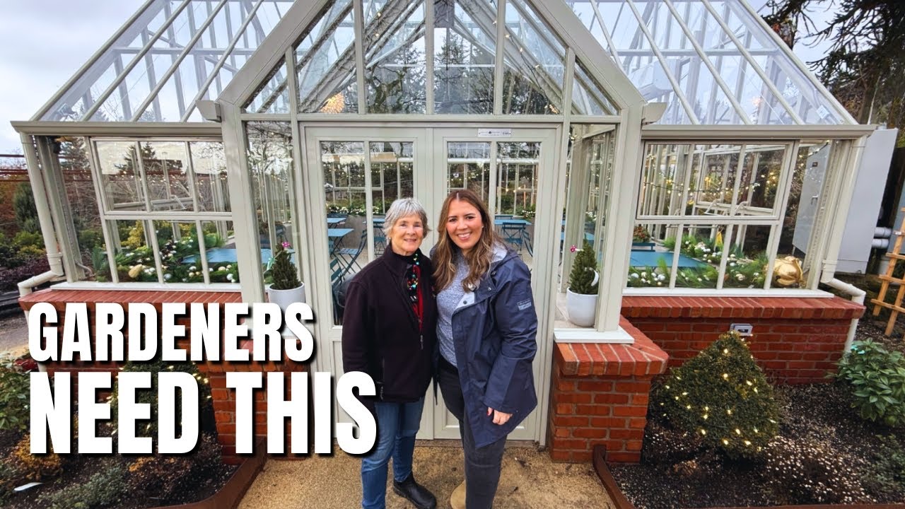 Holiday Gifts Every Gardener Will Love + An EPIC Greenhouse Reveal! 🌿😍 | In The Garden With Claudia