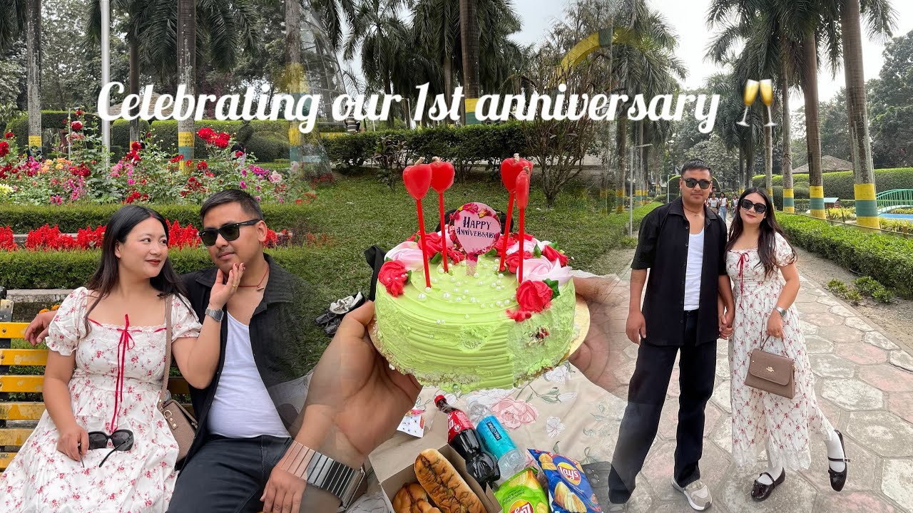 Celebrating our 1st marriage ANNIVERSARY 👩‍❤️‍💋‍👨💐