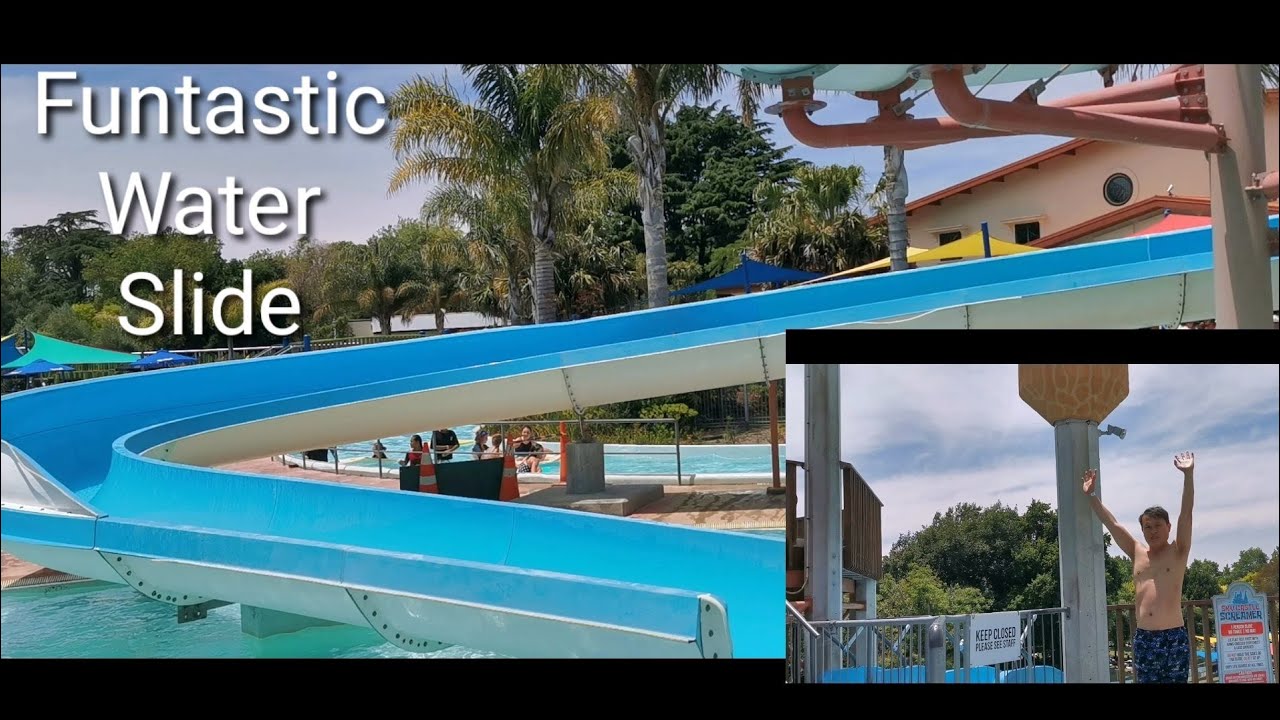 Funtastic water slide experience at Splash planet