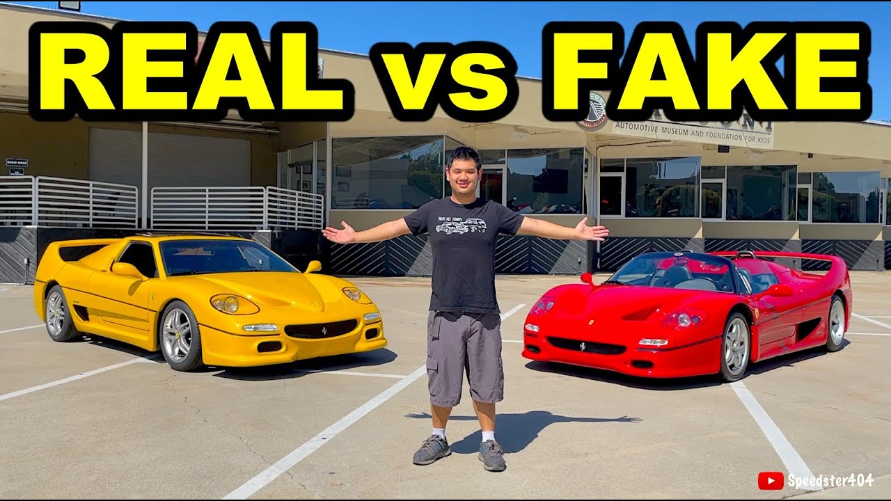 Сравниваю свою поддельную Ferrari F50 с настоящей Ferrari F50 бок о бок! Что может пойти не так?
