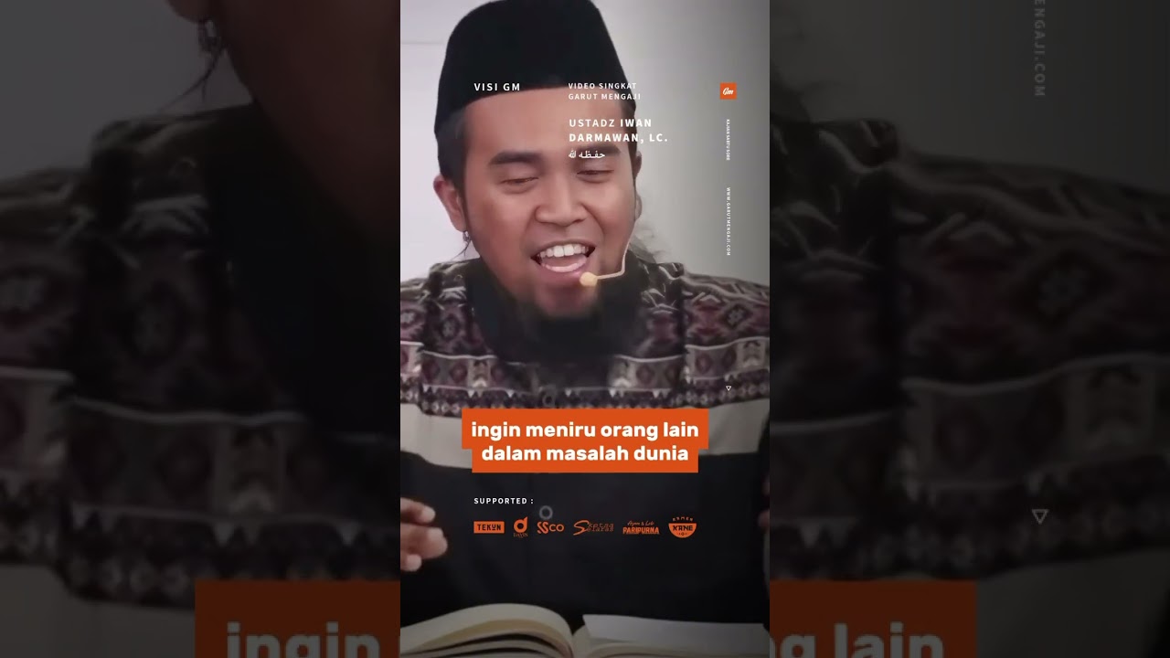 Miliki sifat 'Qonaah' dalam diri kita #kajian #kajiangarut #islam #garut #garutmengaji #indonesia