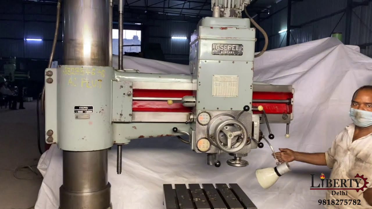 Radial Drilling Machine - Csepel - 50 mm