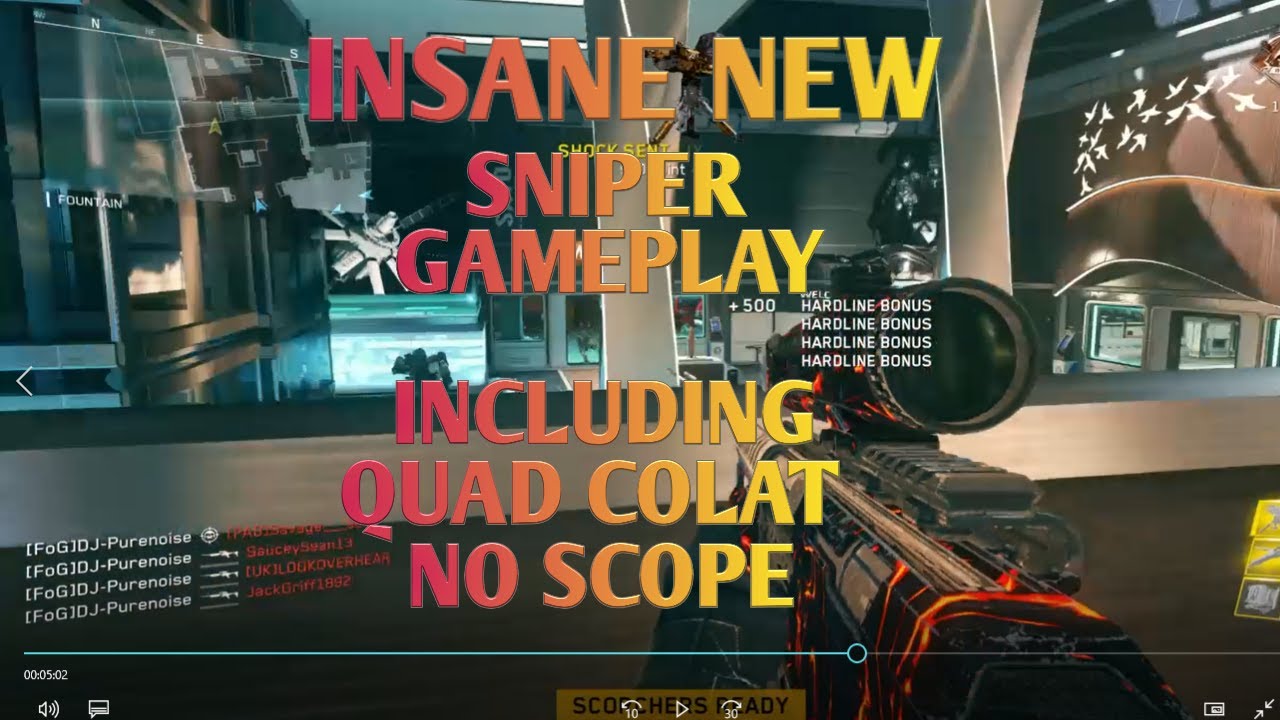 Insane new iw sniper