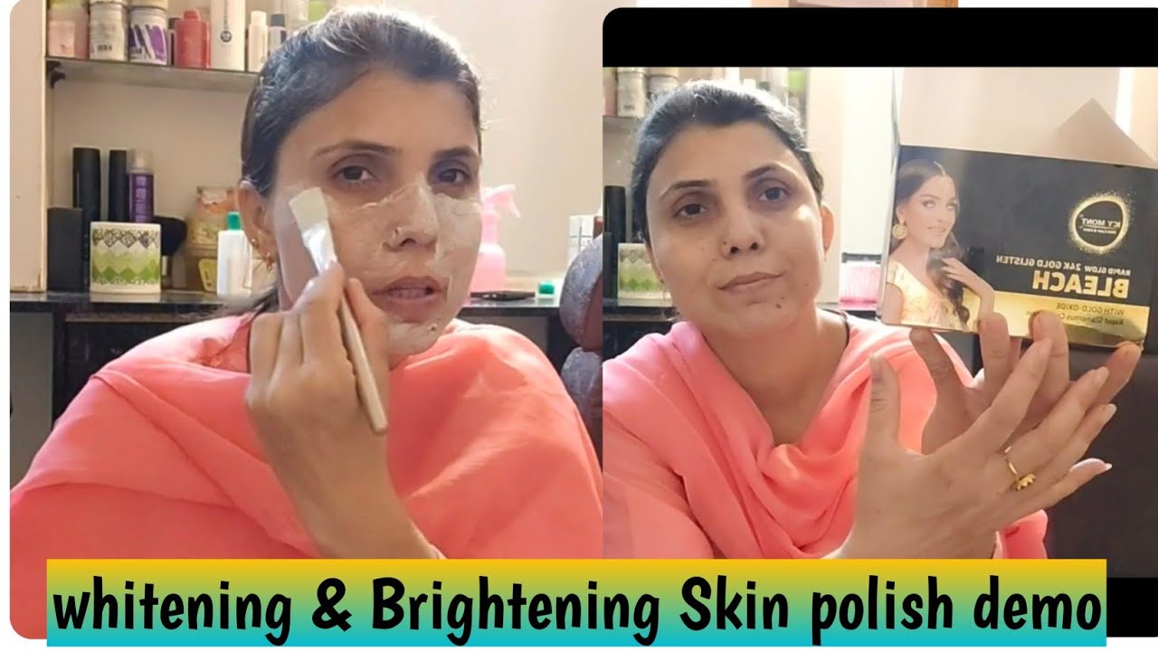 Skin polish at home // Best skin polish for whitening result //