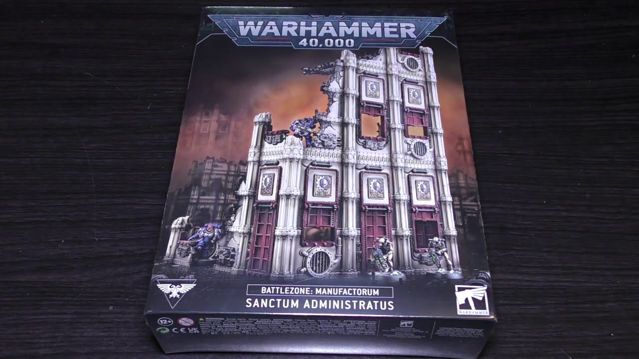 Battlezone Manufactorum - Sanctum Administratus - Unboxing (WH40K)