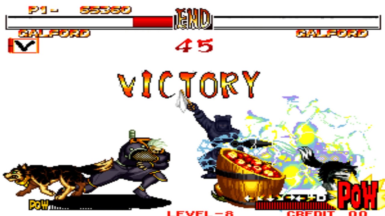 Samurai Shoodown 2 - Galford (Arcade) Level 8