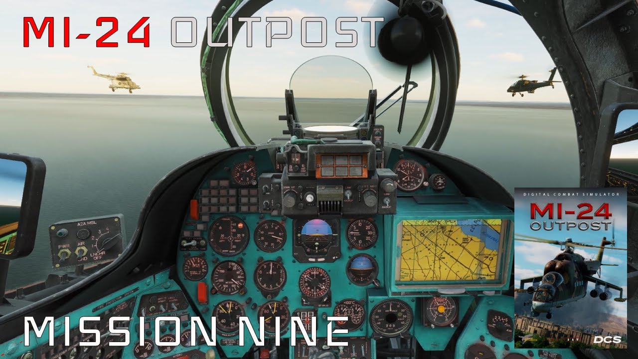 DCS: Mi-24P Hind Outpost campaign - mission 9: Evacuation