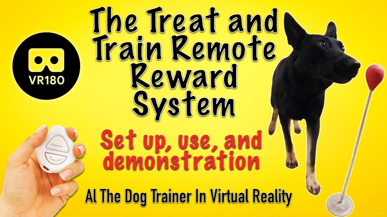 The Treat and Train Remote Reward System! Basic Overview and Getting Started.  In Virtual Reality!