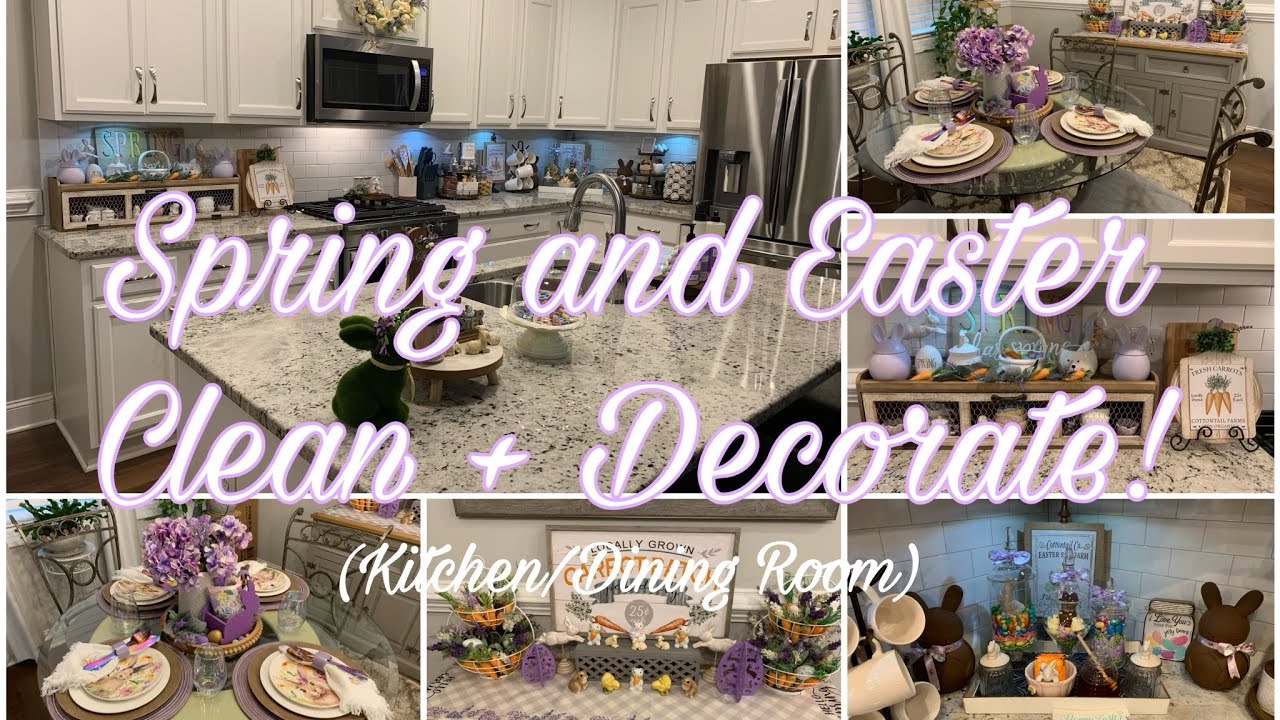 Spring and Easter | Clean + Decorate With Me! | Part 1