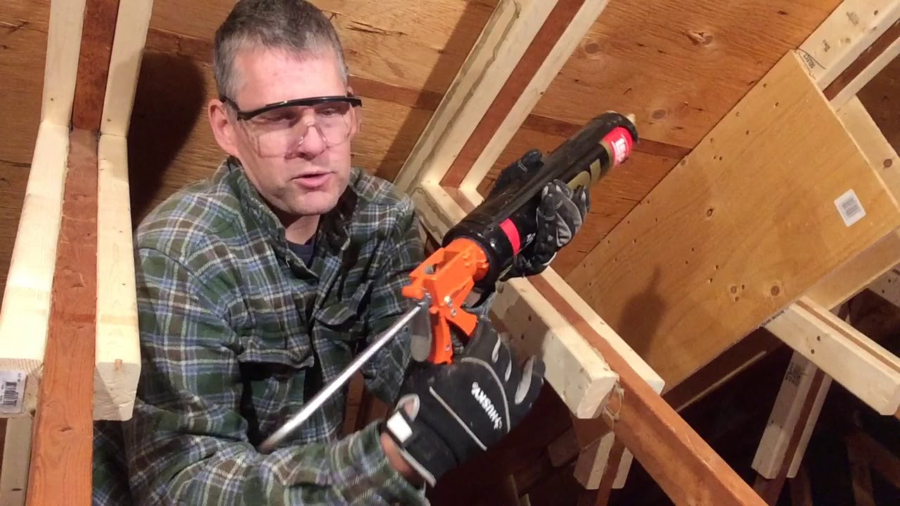 Attic Truss Repair #08: First Plywood Gusset Plate