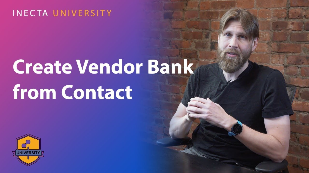 Release Update 2020 Wave 1: Create Vendor Bank from Contact