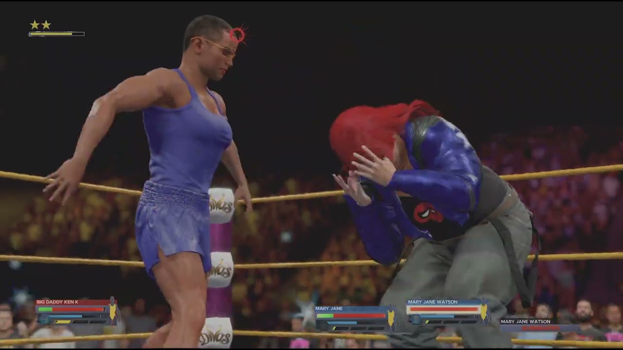 WWE 2K24: Super Nasty Low blow To Mary Jane part 6)