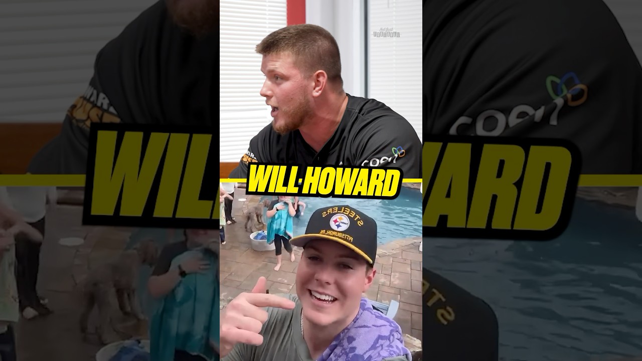 Jack Sawyer and Will Howard back together again 🤝🤝🤝 #ohiostate #steelers