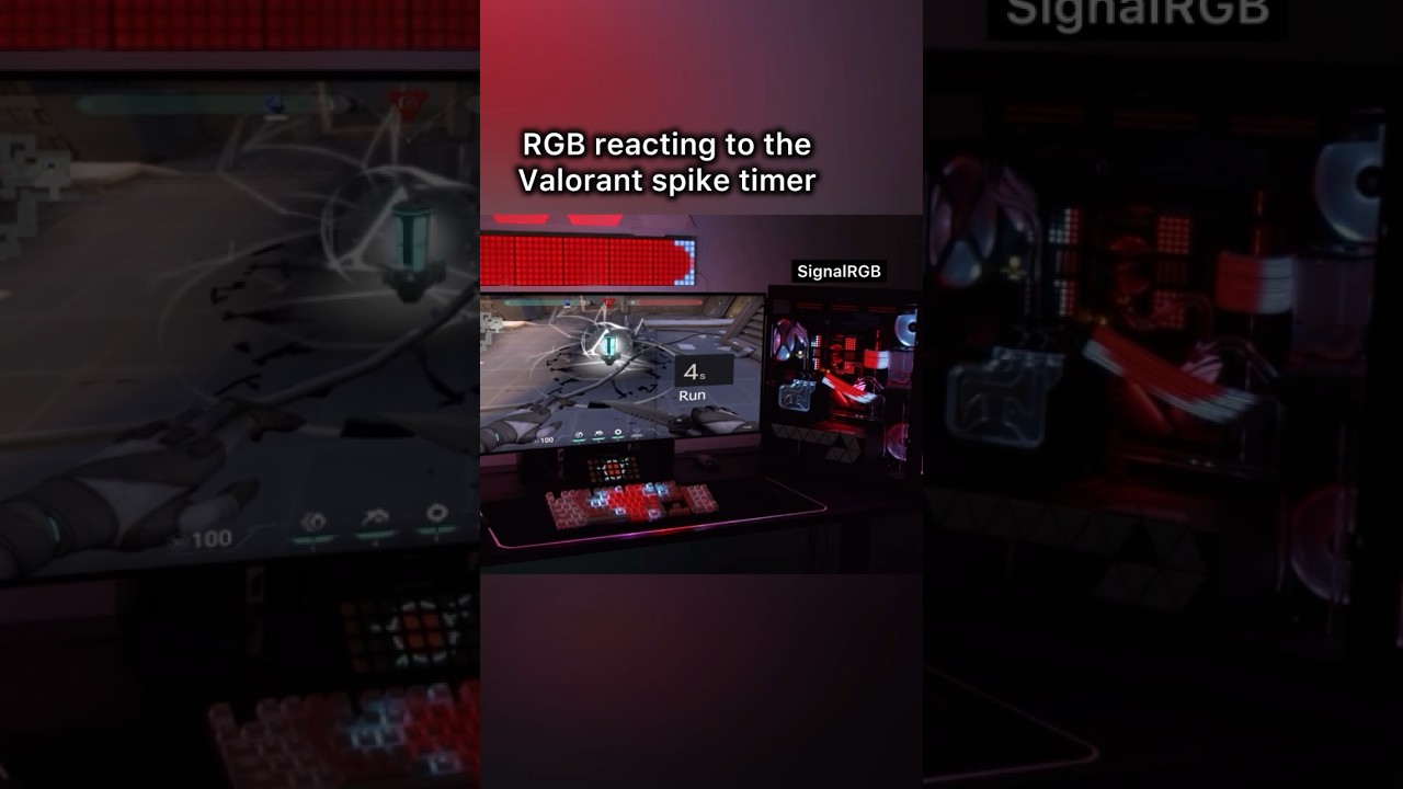 RGB integration for the Valorant Spike