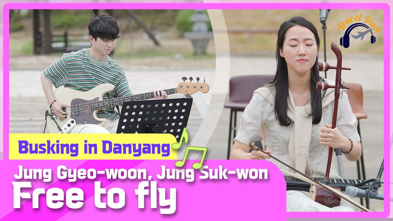 🎶Jung Gyeo-woon & Jung Suk-won - Free to fly | 📍Busking in Danyang