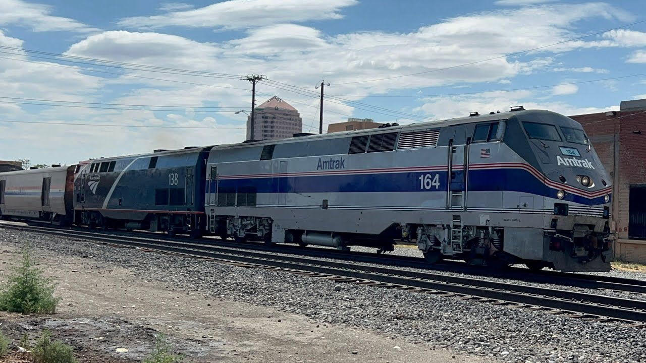 The Phase IV Heritage Unit Leads Again! | AMTK #164 Leads the Southwest Chief!
