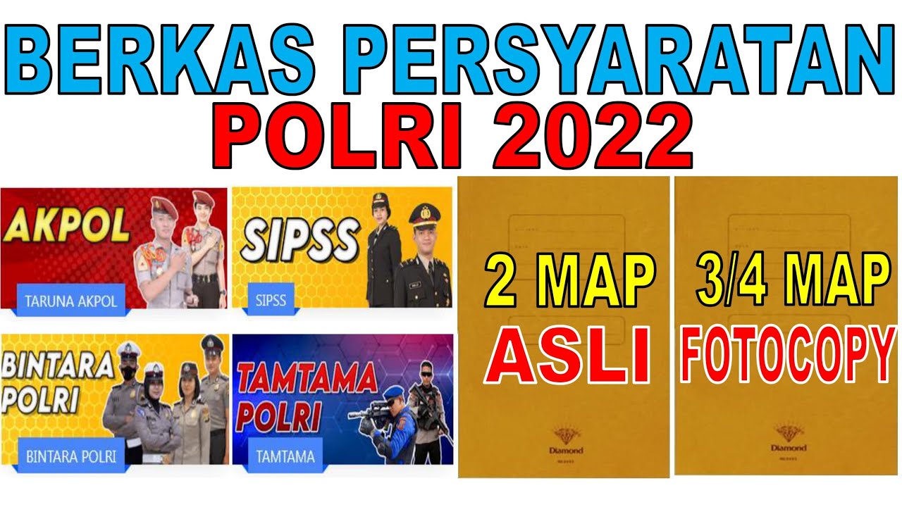 BERKAS LENGKAP POLRI 2023 - 2024