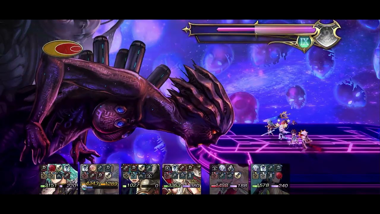 Another Eden Complex Dream 33 veteran level accomplished and two bosses defeated
