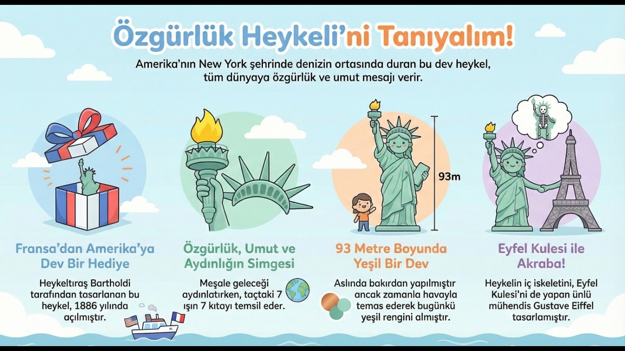 Özgürlük Heykeli | Umudun ve Özgürlüğün Simgesi 🗽