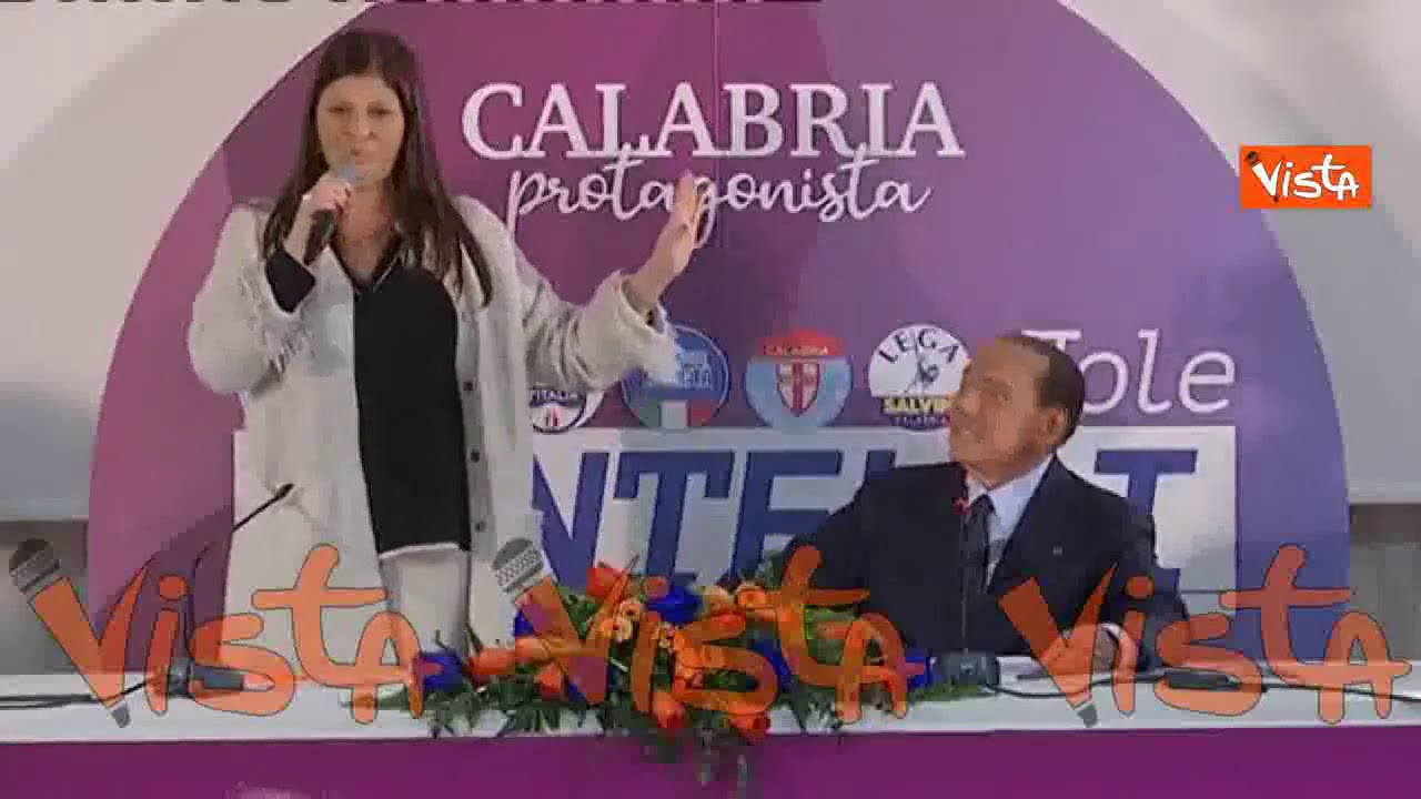Jole Santelli, quando disse (senza voce): 