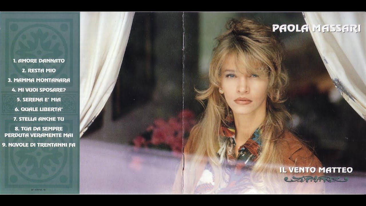 - PAOLA  MASSARI - IL VENTO MATTEO – ( - Columbia 473718 1 – 1993 - ) - FULL ALBUM